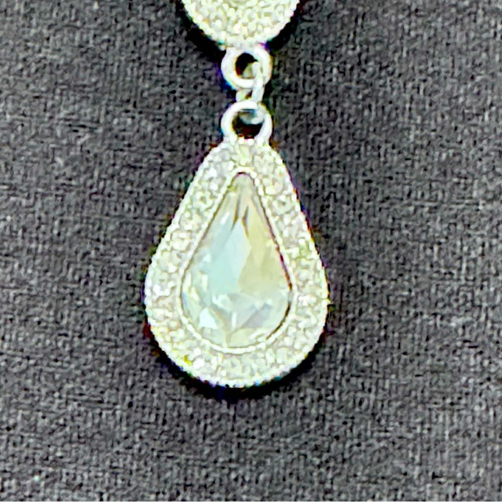 Beautiful costume diamond crystal necklace